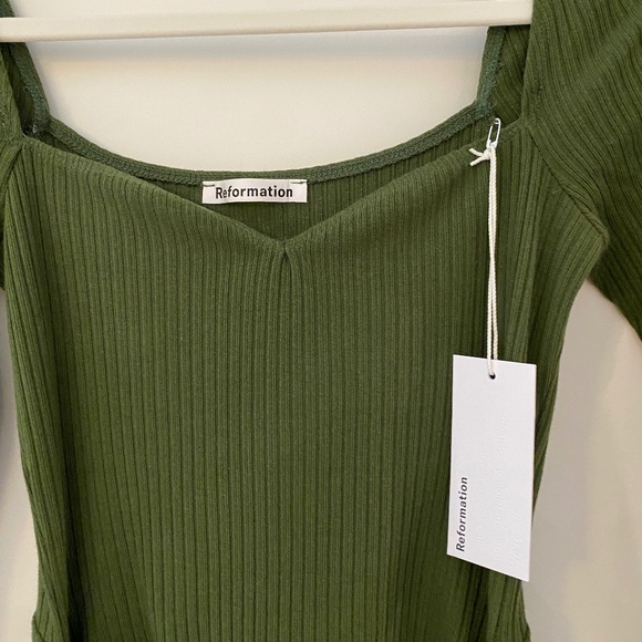 Reformation Cleona Knit Dress NWT - Picture 4 of 5